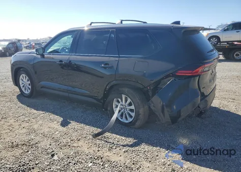 2025 Toyota Grand Highlander Le из США, поврежденный, VIN 5TDAAAB55SS074174